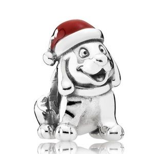 Pandora Christmas Dog Charm